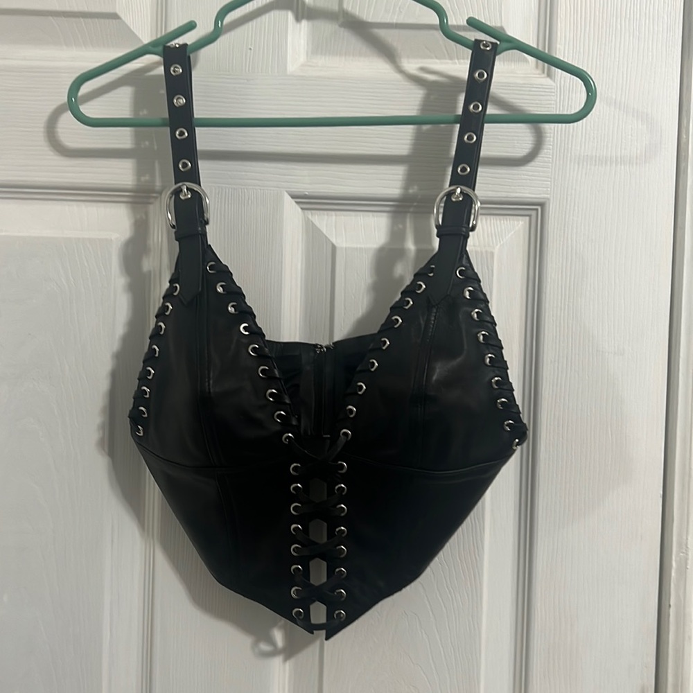 NBD leather top - Picture 5 of 6